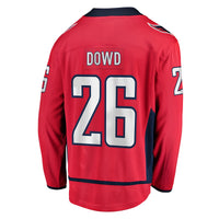 Washington Capitals Nic Dowd Red Home Breakaway Player Jersey