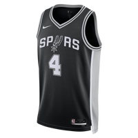 San Antonio Spurs Icon Edition Swingman Jersey - Black - De'Aaron Fox