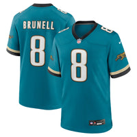 Jacksonville Jaguars Mark Brunell Teal Retired Player Alternate Game Jersey