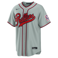 Philadelphia Phillies Alec Bohm Gray 2026 Field of Dreams Stadium Jersey