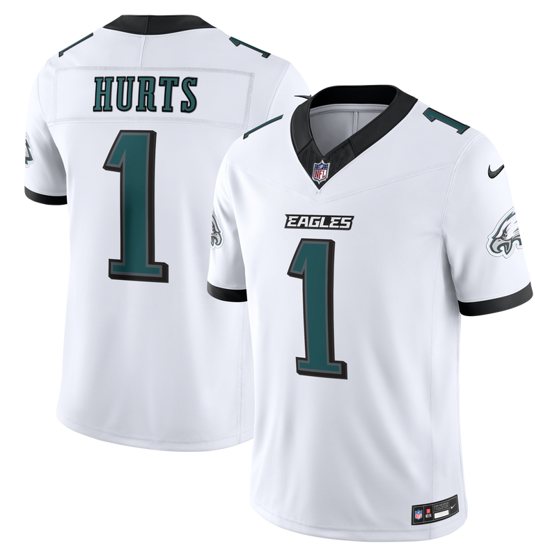 Philadelphia Eagles Jalen Hurts White Vapor F.U.S.E. Stitched Limited Jersey