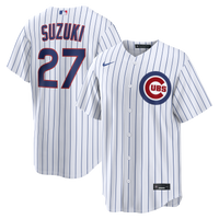 Chicago Cubs Seiya Suzuki White Home Replica Jersey