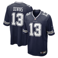 Dallas Cowboys Caleb Downs Navy 2026 NFL Draft First Round Pick No. 11 Team Game Jersey