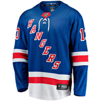 New York Rangers Alexis Lafreniere Blue Home Breakaway Jersey