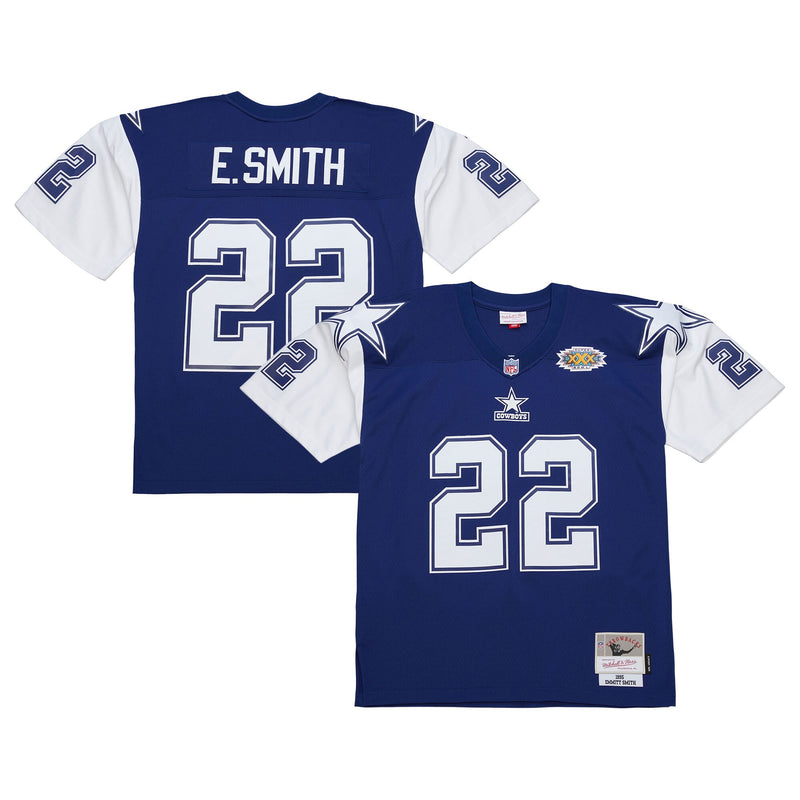Dallas Cowboys Emmitt Smith Navy 1995 Legacy Replica Jersey