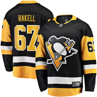 Pittsburgh Penguins Rickard Rakell Black Home Breakaway Player Jersey