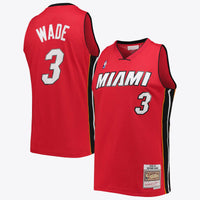 Miami Heat NBA Dwyane Wade Alternate 2005 Hardwood Classics Swingman Jersey