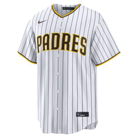 San Diego Padres Manny Machado White Home Replica Player Jersey