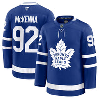 Toronto Maple Leafs Gavin McKenna Blue Home Premium Jersey