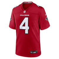 Atlanta Falcons Jahan Dotson Red Team Game Jersey