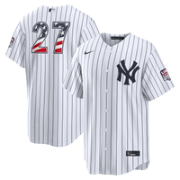 Fourth of July New York Yankees Giancarlo Stanton White USA 250 Stadium Jersey