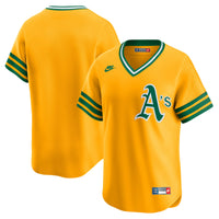 Athletics Gold Cooperstown Collection Limited Jersey