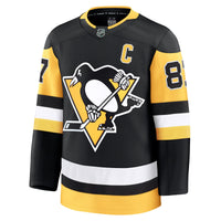 Pittsburgh Penguins Sidney Crosby Black Home Premium Jersey