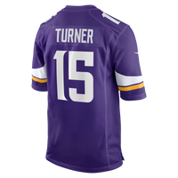 Minnesota Vikings Dallas Turner Purple Game Jersey