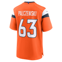 Denver Broncos Alex Palczewski Orange Team Game Jersey