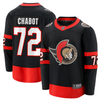 Ottawa Senators Thomas Chabot Black Home Breakaway Jersey