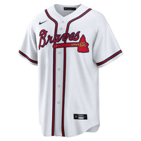 Atlanta Braves Daysbel Hernandez White Home Replica Jersey