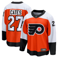 Philadelphia Flyers Noah Cates Orange Home Breakaway Jersey