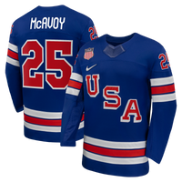Charlie McAvoy Royal US Hockey 2026 Home Replica Jersey