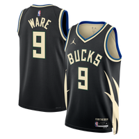 Milwaukee Bucks Statement Edition Swingman Jersey - Hunter Green - Kel'el Ware