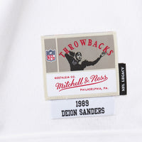 Atlanta Falcons Deion Sanders White 1989 Legacy Replica Jersey