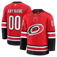 Carolina Hurricanes Red Alternate Premium Custom Jersey