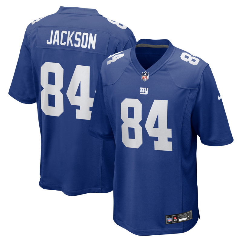 New York Giants Tyree Jackson Royal Game Jersey