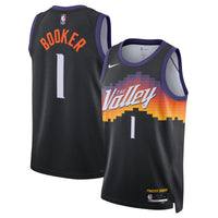 Phoenix Suns 2025/26 City Edition Swingman Jersey - Black - Devin Booker