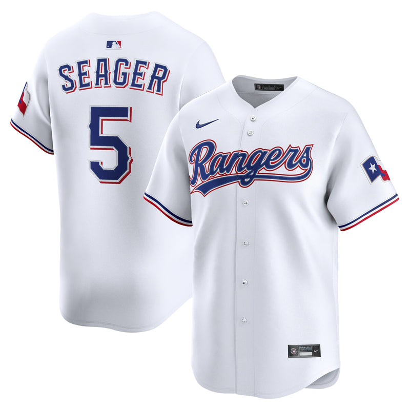 Texas Rangers Corey Seager White Home Limited Player Jersey
