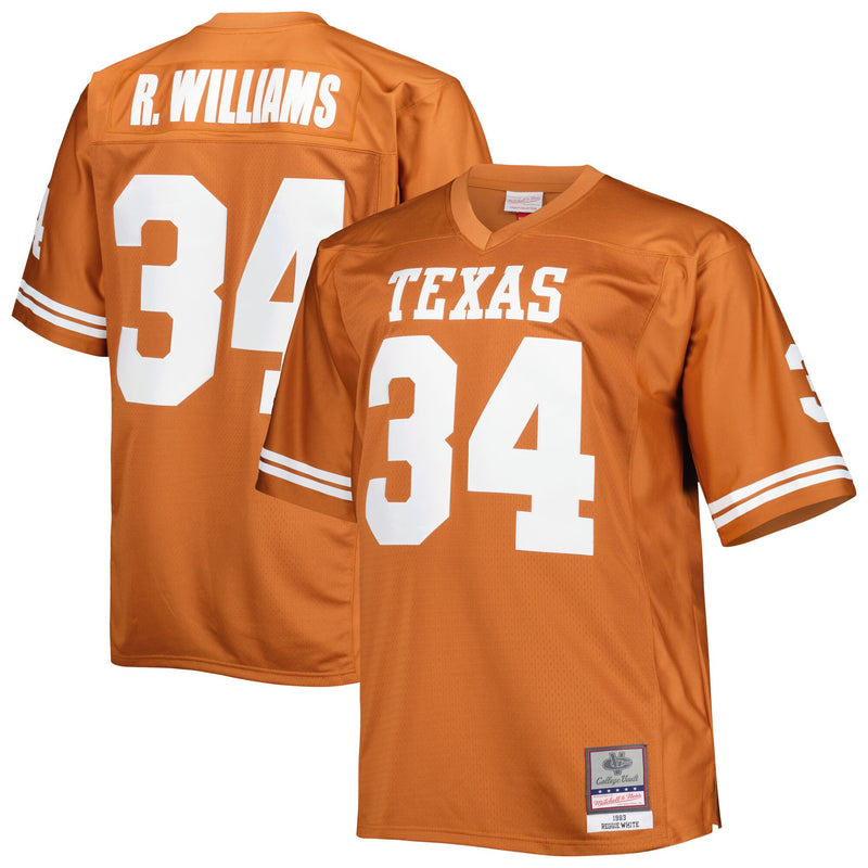 Ricky Williams Texas Longhorns Big & Tall Throwback Jersey - Texas Orange