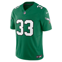 Philadelphia Eagles Cooper DeJean Kelly Green Alternate 2 Vapor F.U.S.E. Limited Jersey