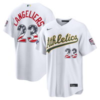 2026 All-Star Edition Stars & Stripes Athletics Shea Langeliers White Stadium Jersey