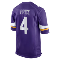 Minnesota Vikings Myles Price Purple Team Game Jersey