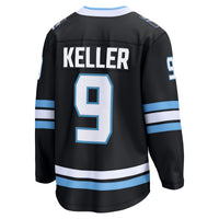 Utah Mammoth Clayton Keller Black Home Breakaway Player Jersey