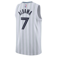 Memphis Grizzlies 2025/26 City Edition Swingman Jersey - Gray - Santi Aldama