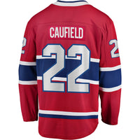 Montreal Canadiens Cole Caufield Red Home Breakaway Replica Jersey