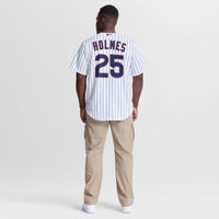 Chicago Cubs Clay Holmes White Home Replica Jersey
