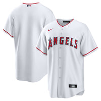 Los Angeles Angels White Home Big & Tall Replica Jersey