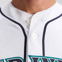 Seattle Mariners Luis Castillo White Home Replica Jersey