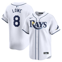 Tampa Bay Rays Brandon Lowe White Home Limited Player Jersey