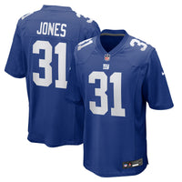 New York Giants Nic Jones Royal Team Game Jersey