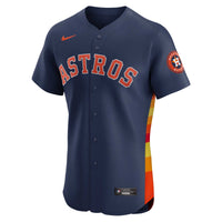 Houston Astros Jose Altuve Navy Alternate Elite Player Jersey