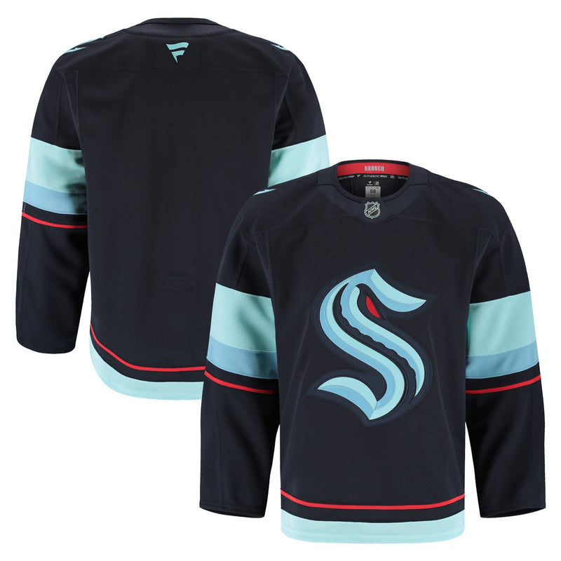 Seattle Kraken Deep Sea Blue Home Authentic Pro Jersey