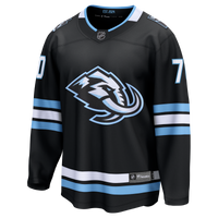 Utah Mammoth Karel Vejmelka Black Home Breakaway Jersey