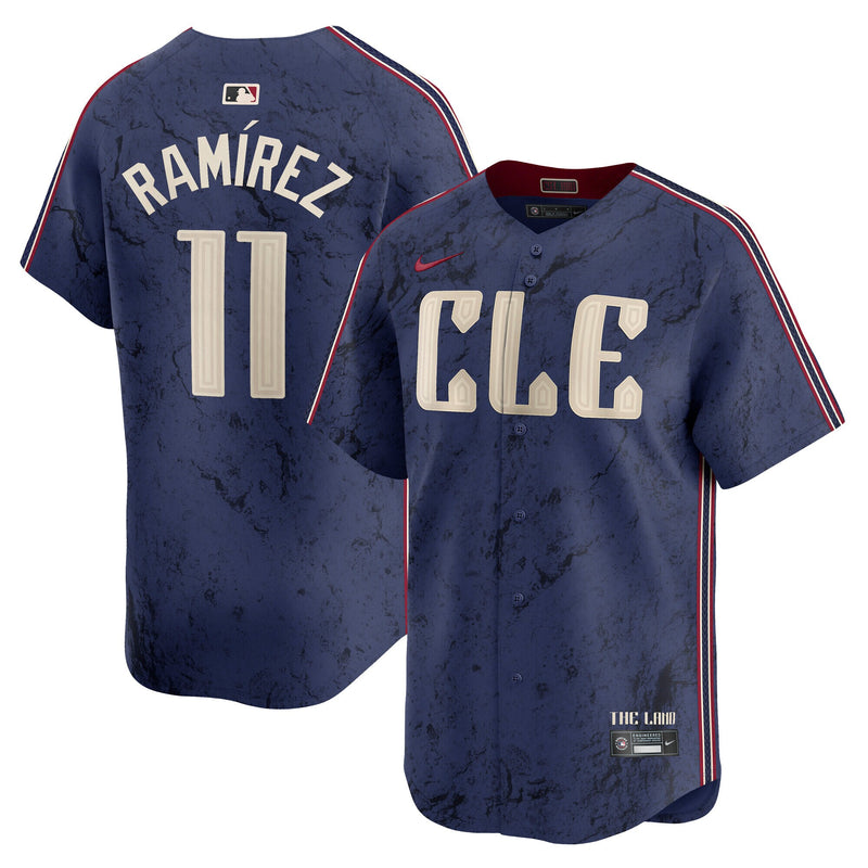 Cleveland Guardians José Ramírez Navy City Connect Limited Player Jersey