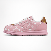 Louis Vuitton x Nigo Runner Sneakers Pink Monogram - Unisex