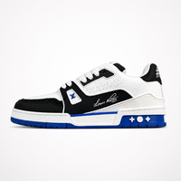 Louis Vuitton Remarque Low Sneakers White Black Blue Sole - Unisex