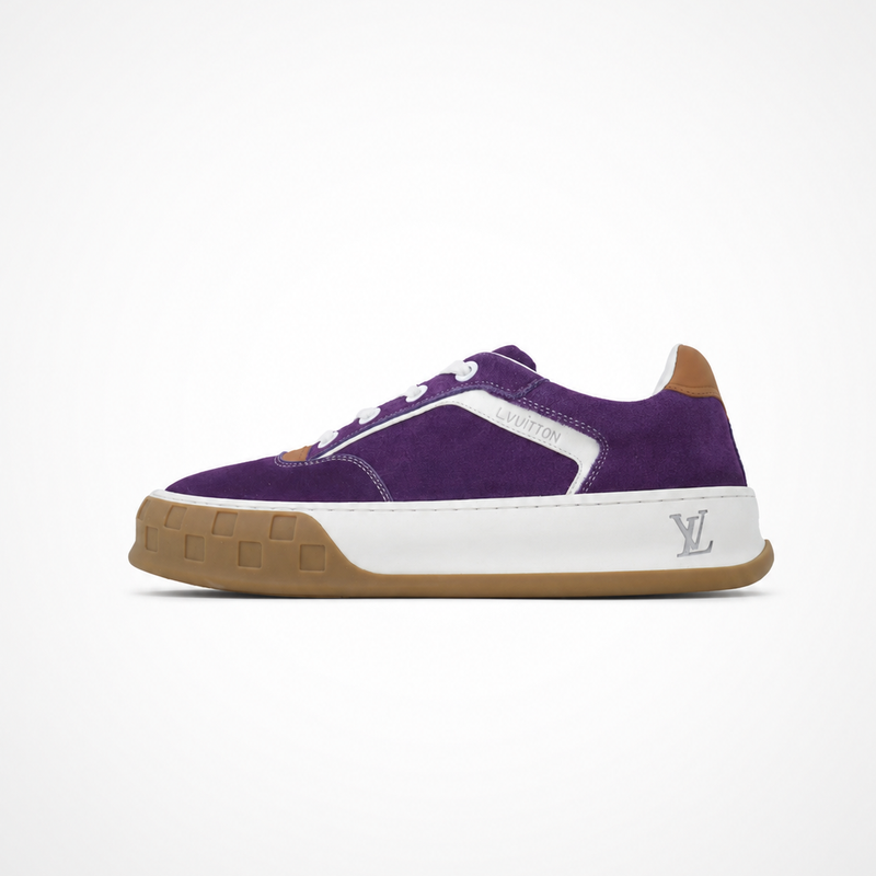 Louis Vuitton Tilted Sneakers Purple - Unisex