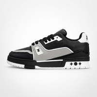 Louis Vuitton Trainer #54 Low Black White - Unisex