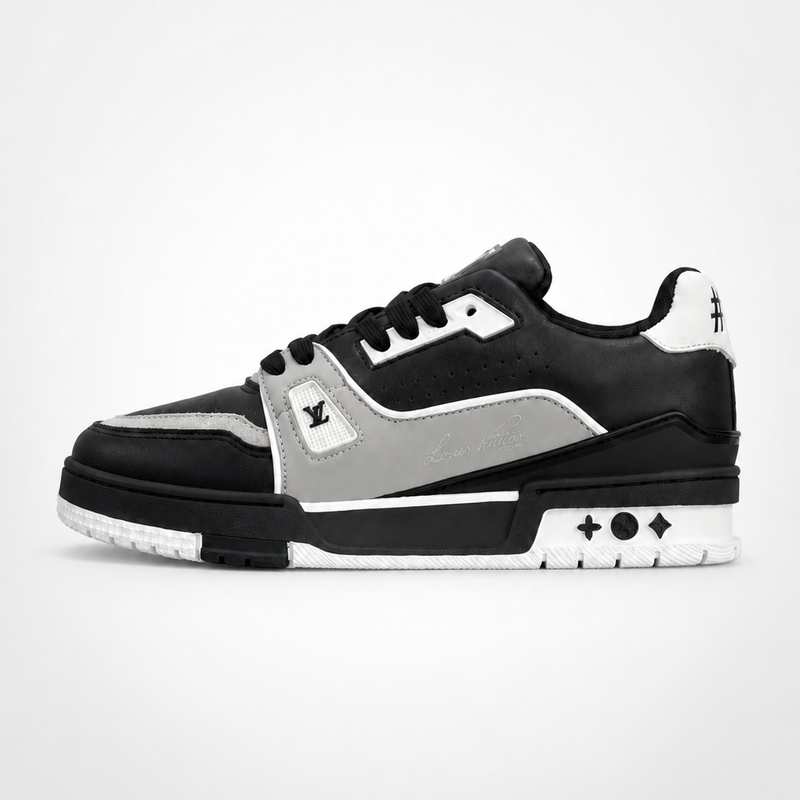 Louis Vuitton Trainer #54 Low Black White - Unisex